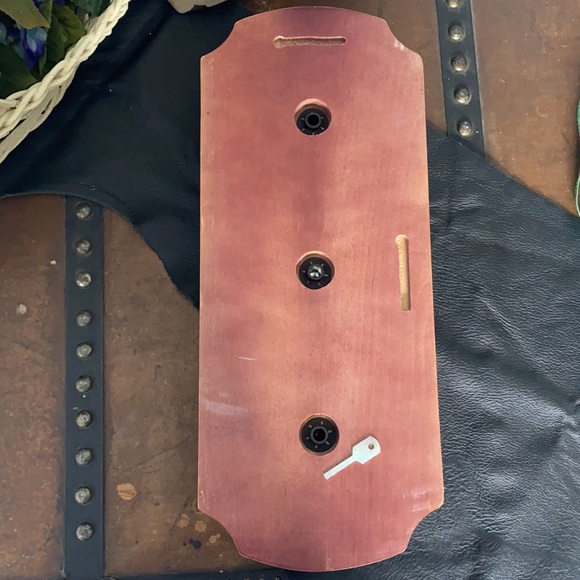 . Vintage Wood Wall Barometer - Weather Station Barometer Hygrometer Thermometer - Picture 6 of 6